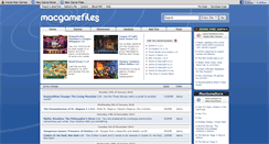 Desktop Screenshot of macgamefiles.com
